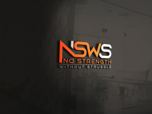 No Strength Without Struggle or NSWS  | Design de Logo par ZJ Design