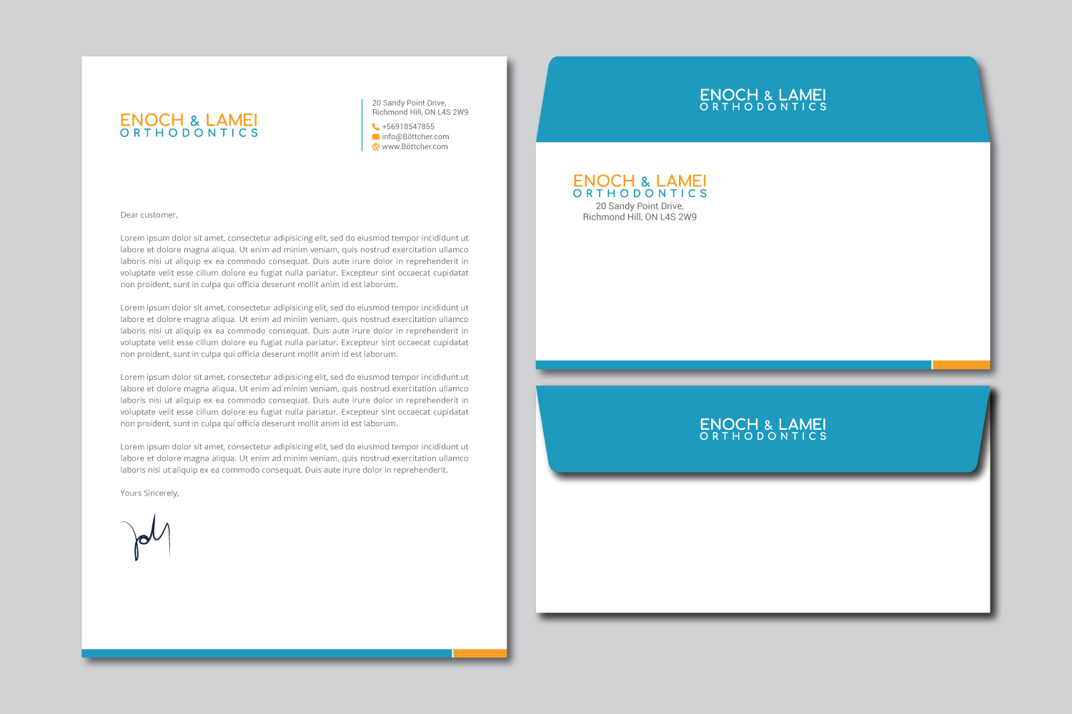 Stationery Design by R.design for this project | Design #27226622