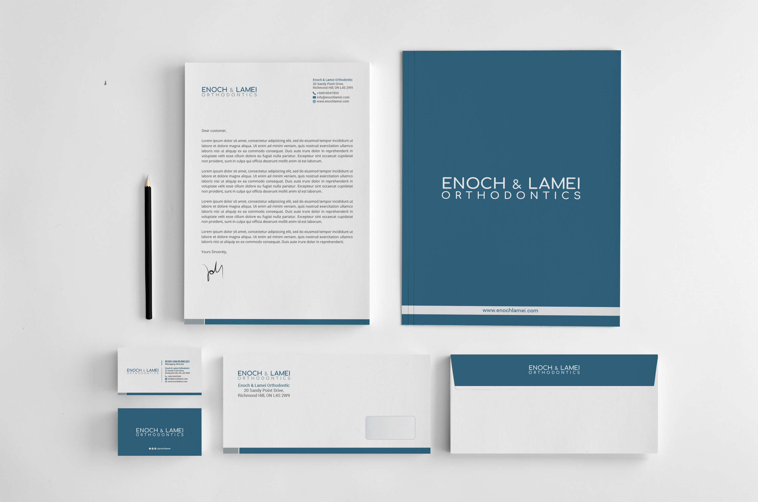 Stationery Design by R.design for this project | Design #27230333