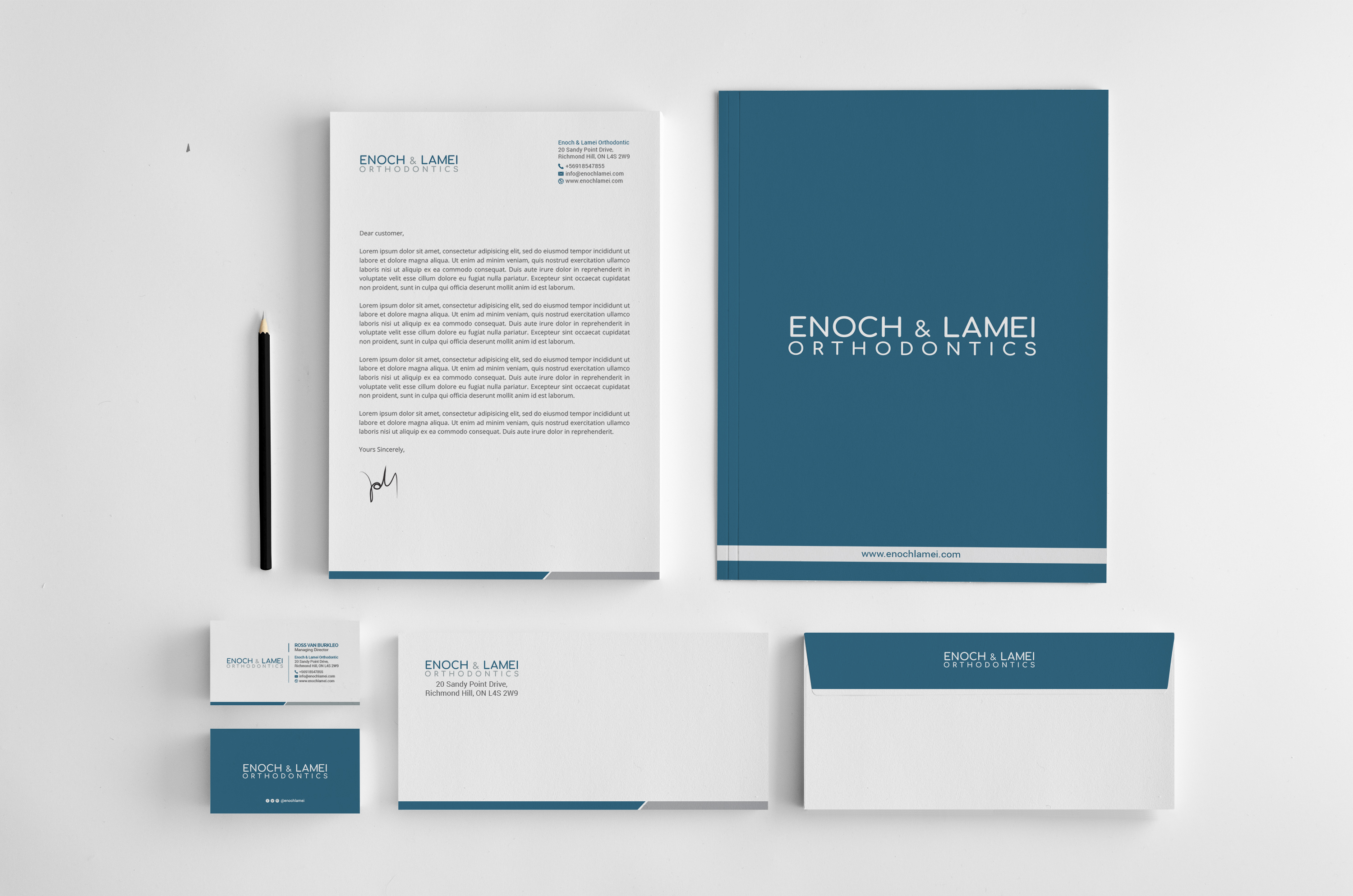 Stationery Design by R.design for this project | Design #27230360