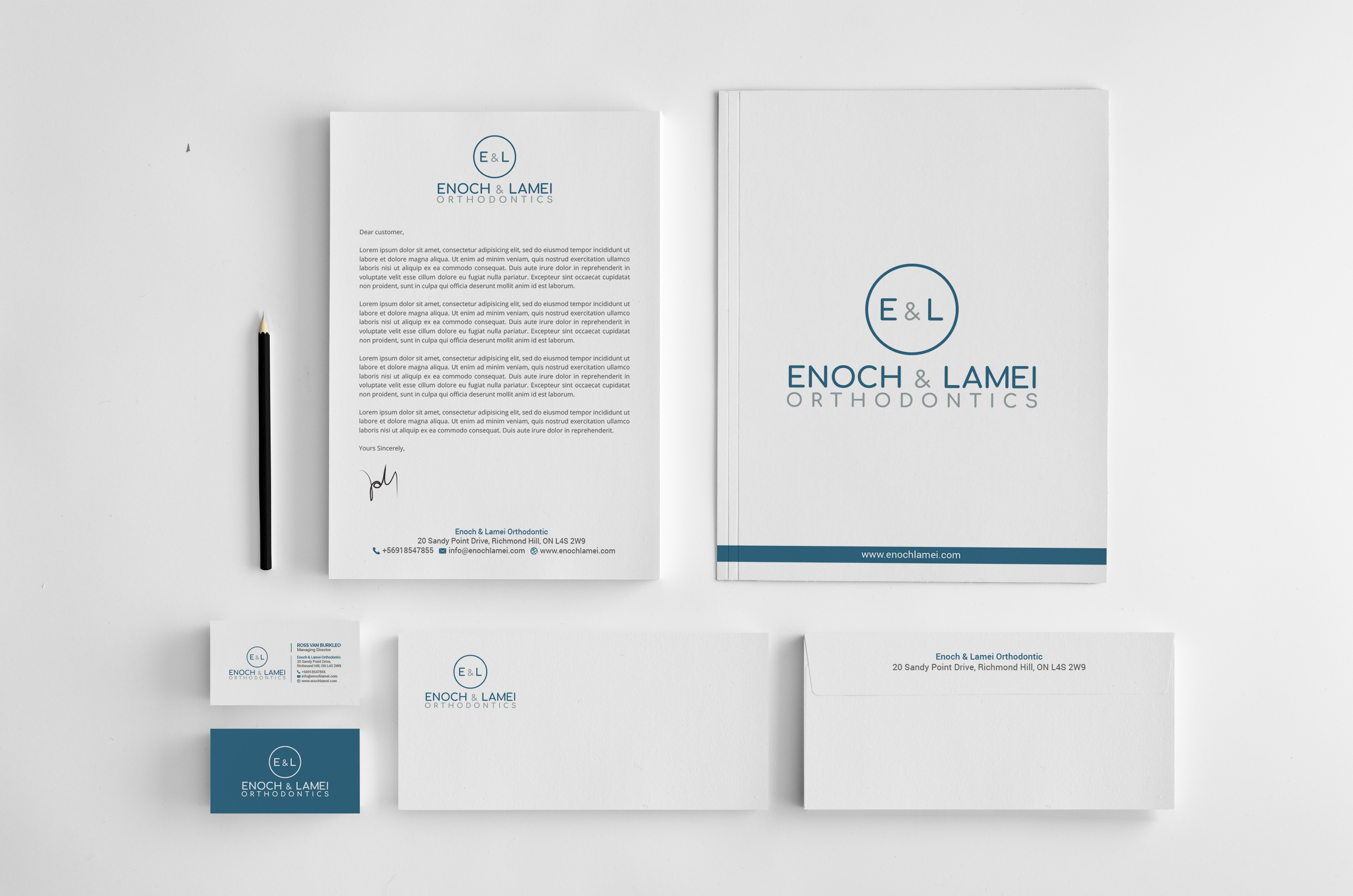 Stationery Design by R.design for this project | Design #27235289
