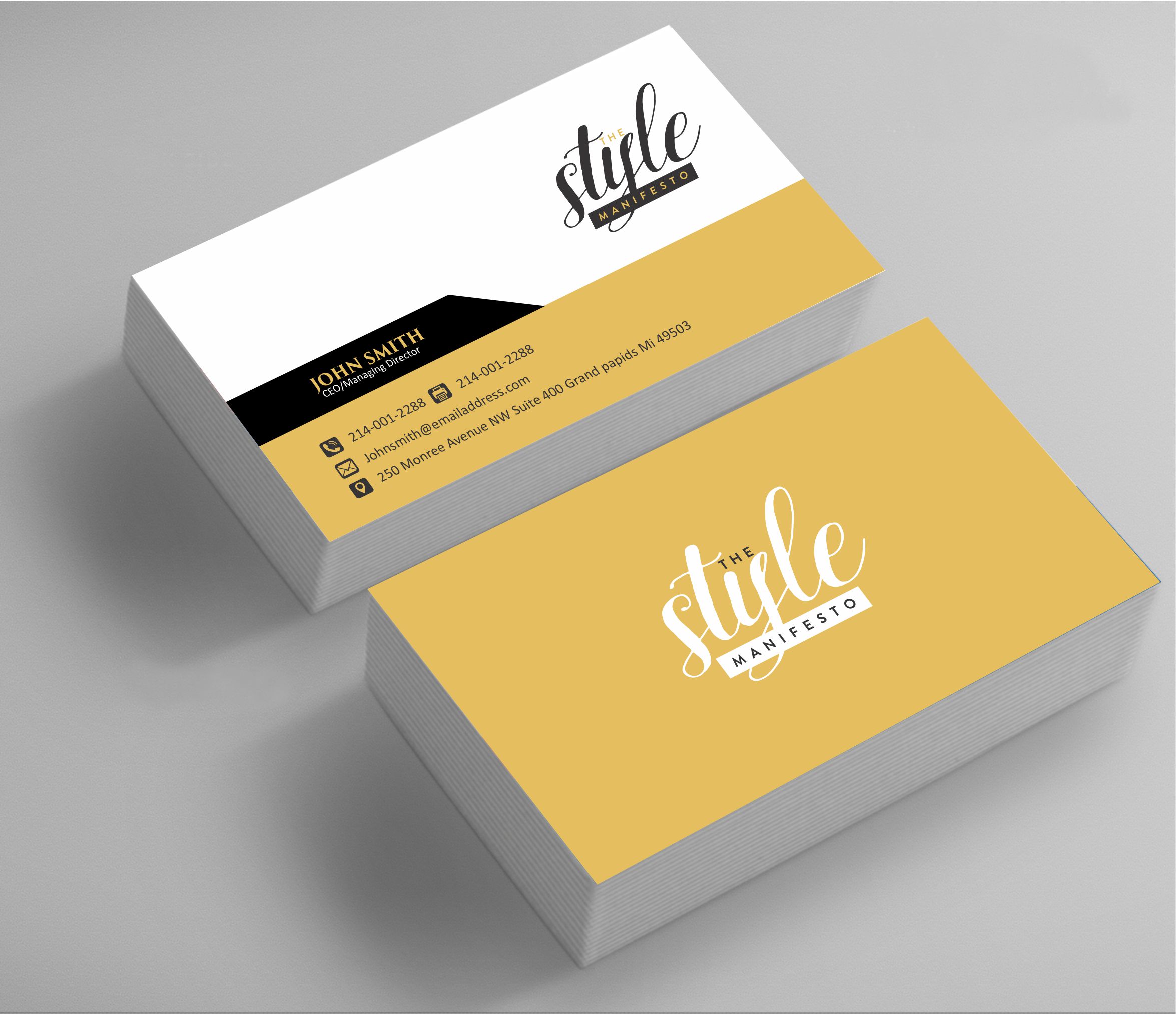 Business Card Design by Crea8iveMind for this project | Design #27237347