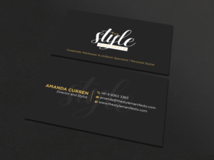 Business Card Design by Uttom 2 for this project | Design: #27230554