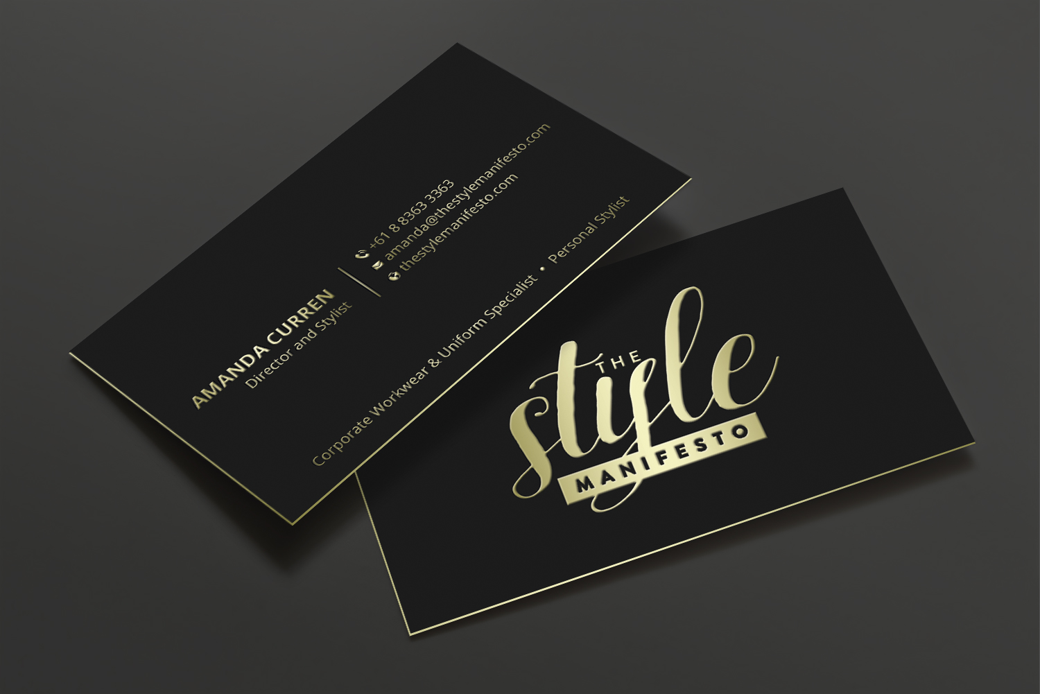 Business Card Design by DesignShout for this project | Design #27248240
