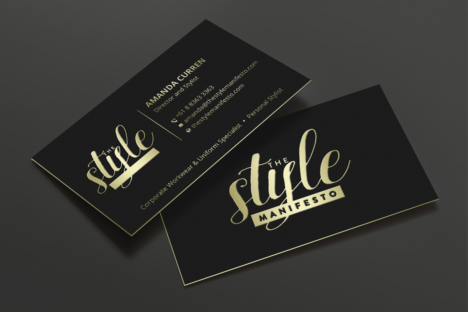 Business Card Design by DesignShout for this project | Design #27248241