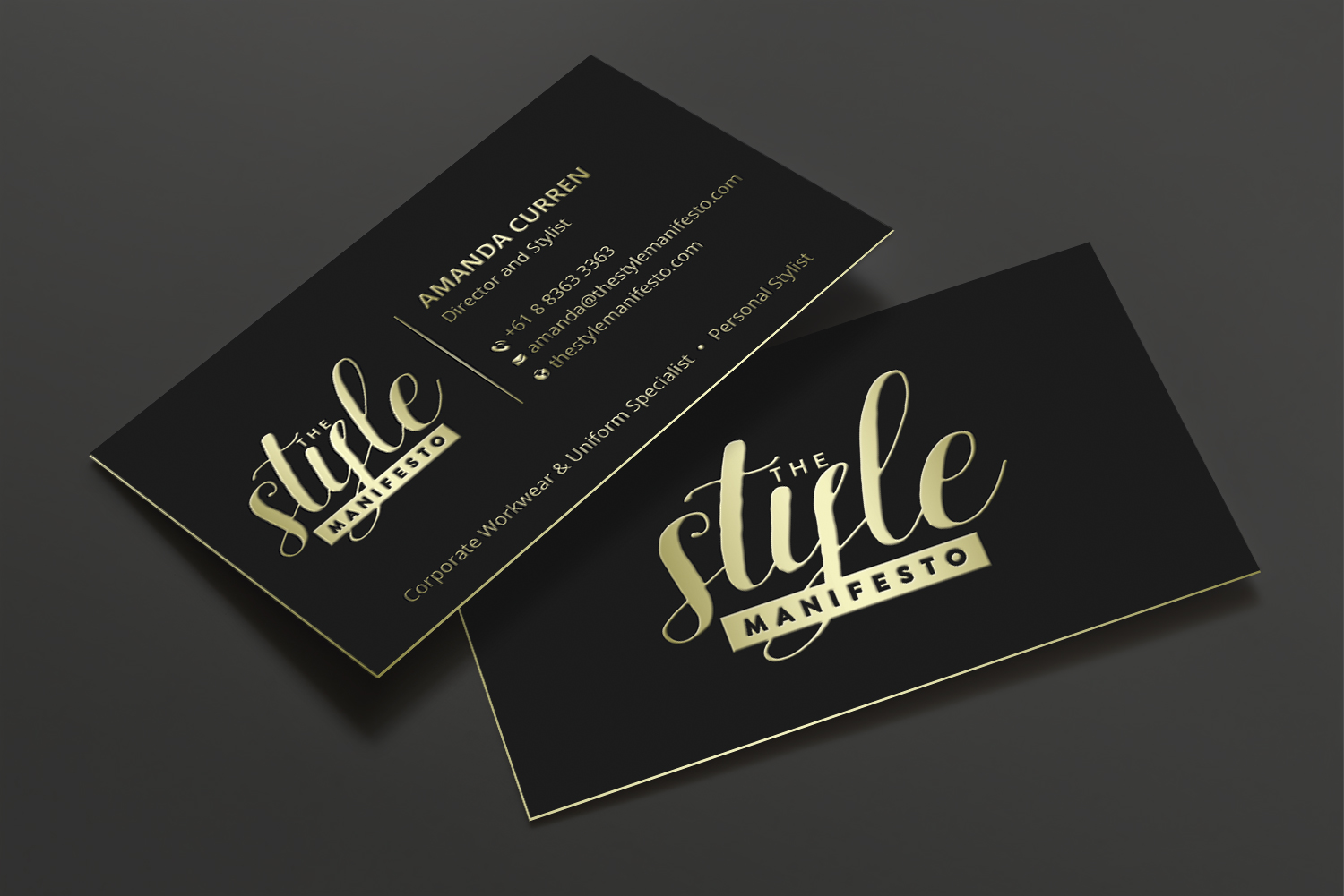 Business Card Design by DesignShout for this project | Design #27248251