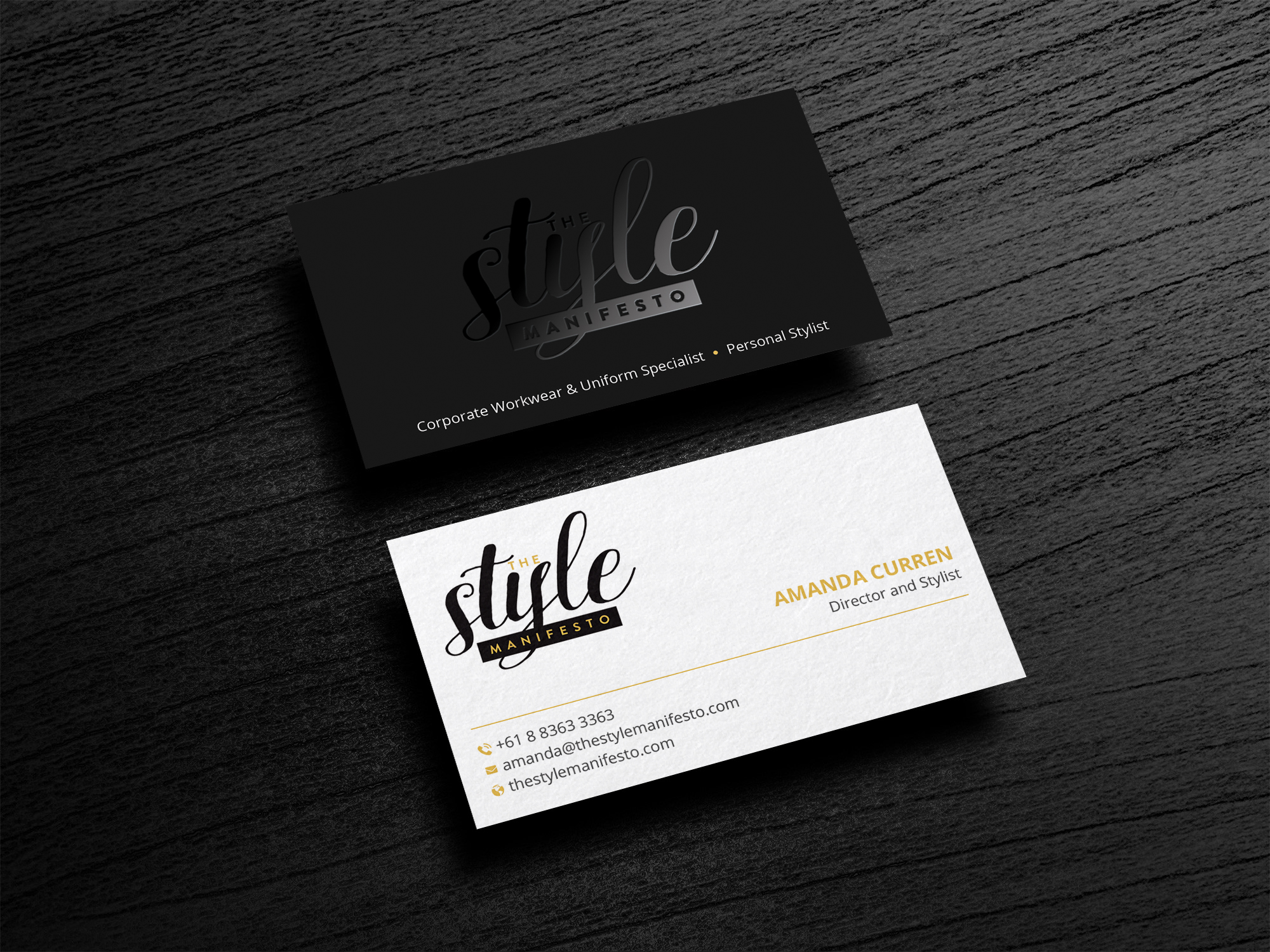 Business Card Design by DesignShout for this project | Design #27248661
