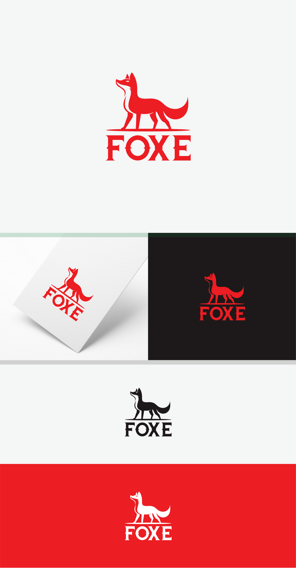 Logo Design by MASH Std for FoxE | Design #27227195