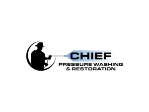 Chief                   Pressure Washing & Restoration | Logo Design by BNdesigner