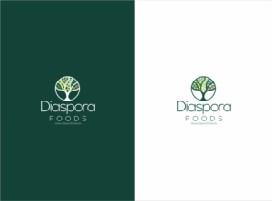 Diaspora Foods | Logo Design by nikkiblue
