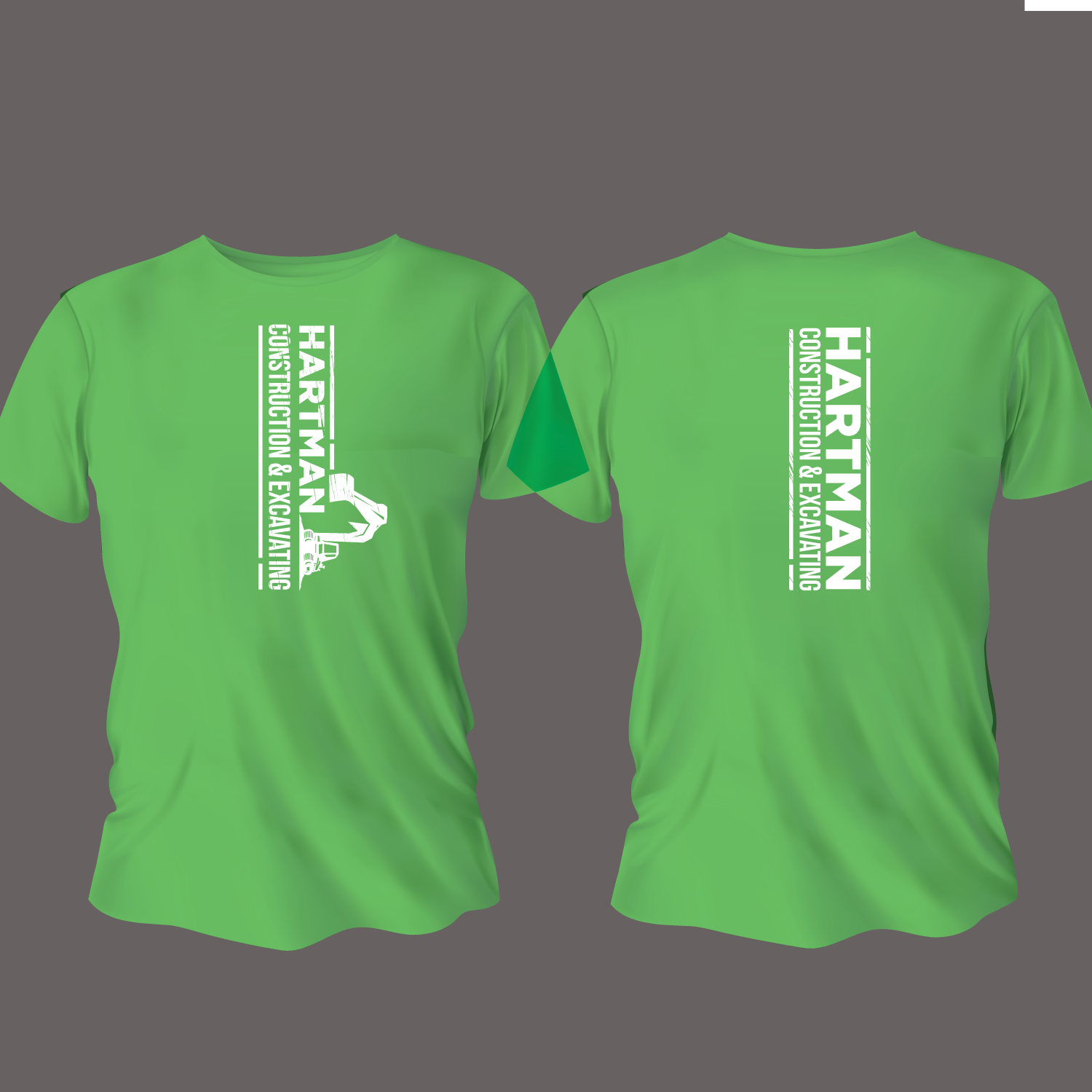 T-Shirt-Design von Hbac1978 für Hartman Construction and Excavating | Design #27237251