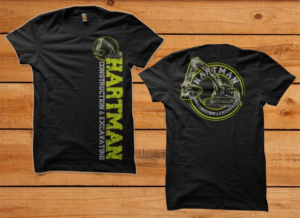 T-Shirt-Design von SATHIRA für Hartman Construction and Excavating | Design: #27238292