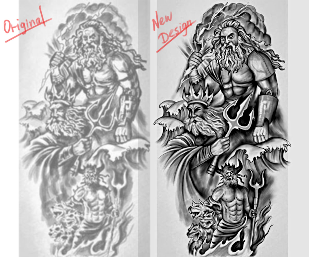 Tattoo Design by Jezzus for this project | Design #27230879