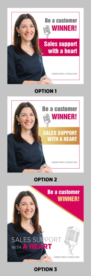 Podcast-Design von GraphicsGuru für Sabine Media Consulting | Design: #27231743