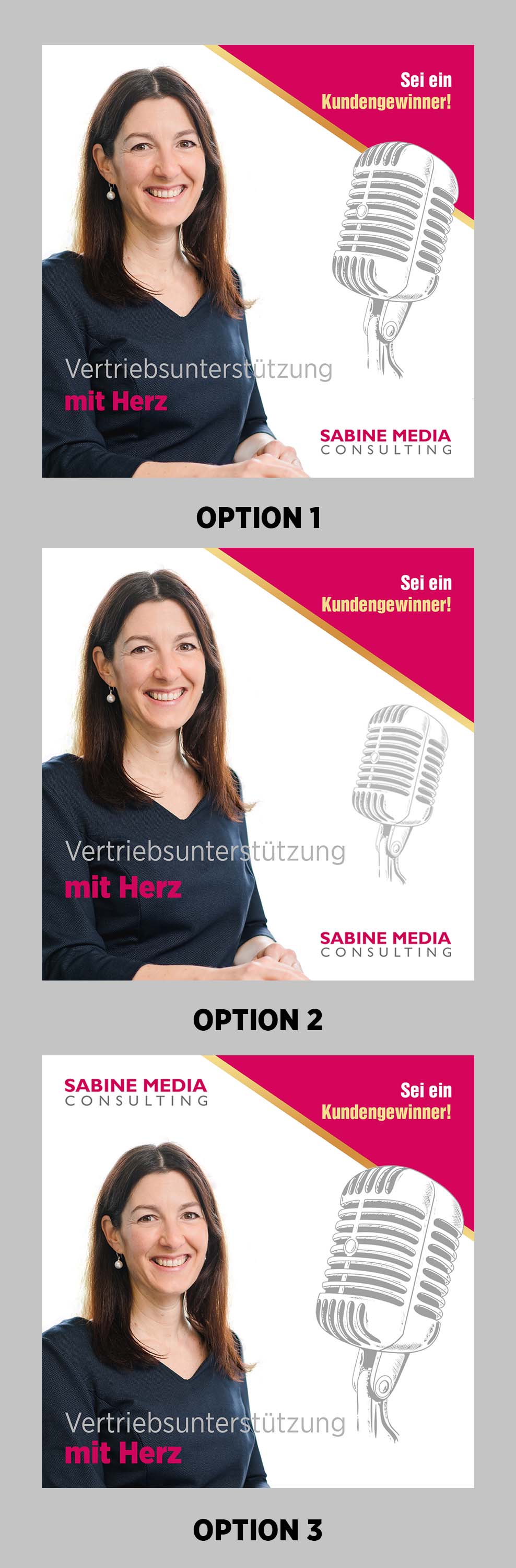 Podcast-Design von GraphicsGuru für Sabine Media Consulting | Design #27238021