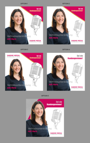 Podcast Design by GraphicsGuru for Sabine Media Consulting | Design: #27254067