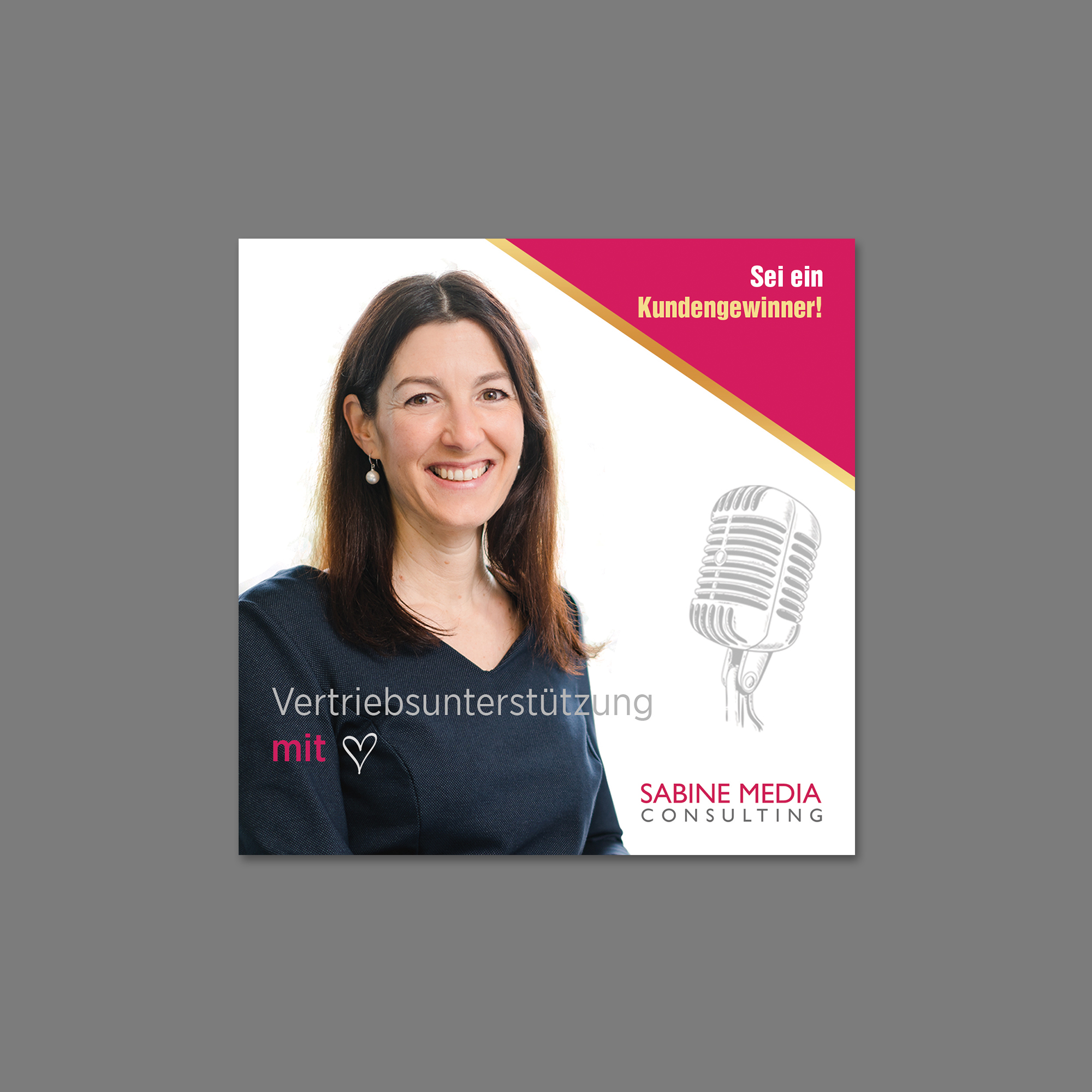 Podcast Design by GraphicsGuru for Sabine Media Consulting | Design #27272170