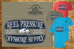 Shirt design for a offshore fishing brand | Diseño de Camiseta por CoffeeBreak88