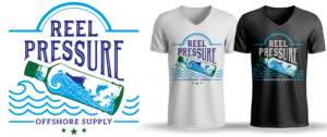 Shirt design for a offshore fishing brand | Diseño de Camiseta por Al Pech