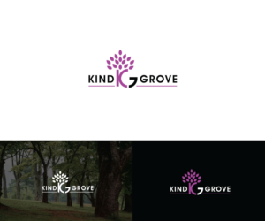 Kind Grove (or initials) | Logo Design by Iris 3