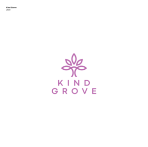 Kind Grove (or initials) | Logo Design by JBalloon Design