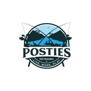 Posties Outdoors Live, Work, Play | Logo Design by farady