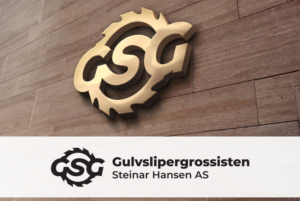 Gulvslipergrossisten Steinar Hansen AS | Logo Design by deZoel