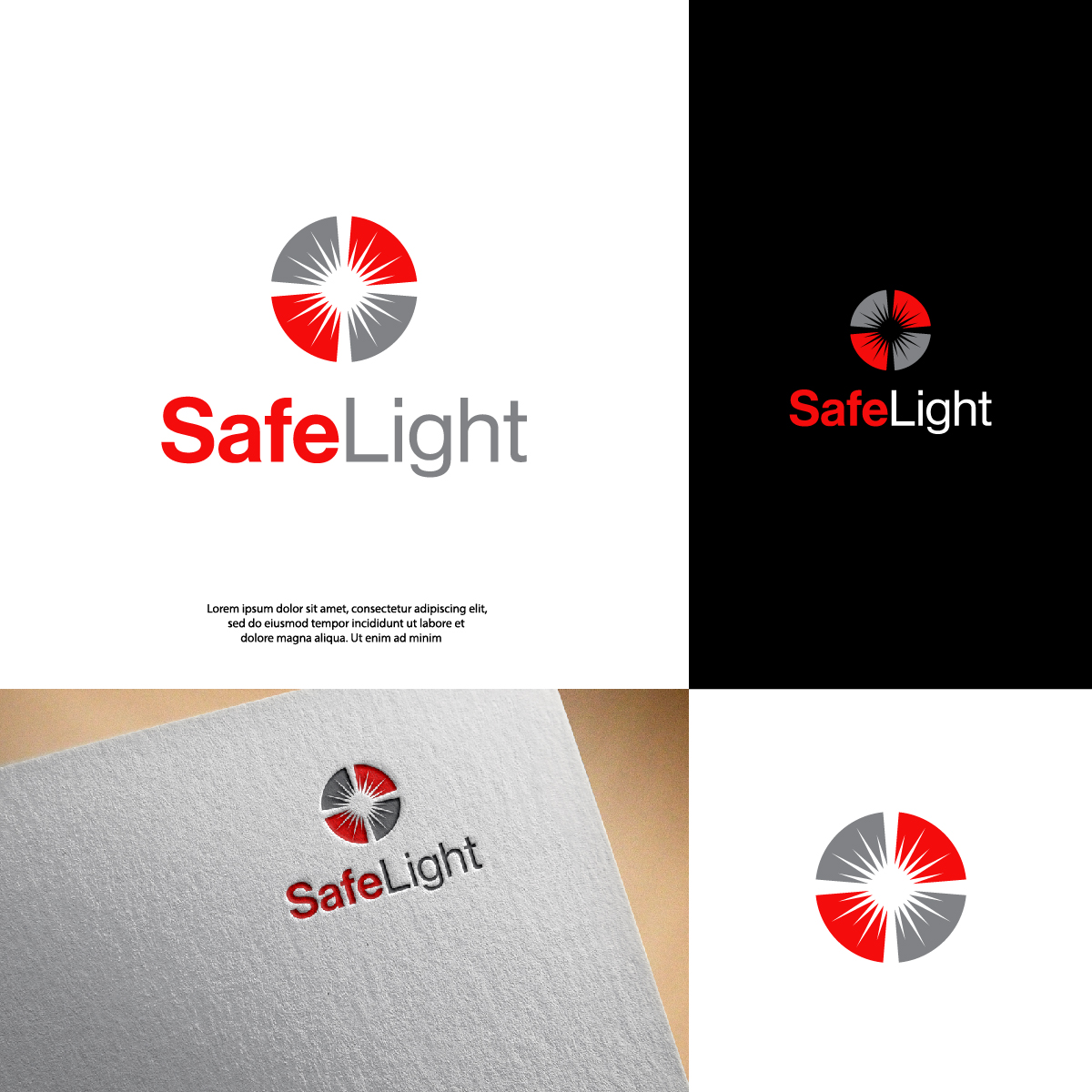 Logo Design by -:SD:- for SafeLight A/S | Design #27246327