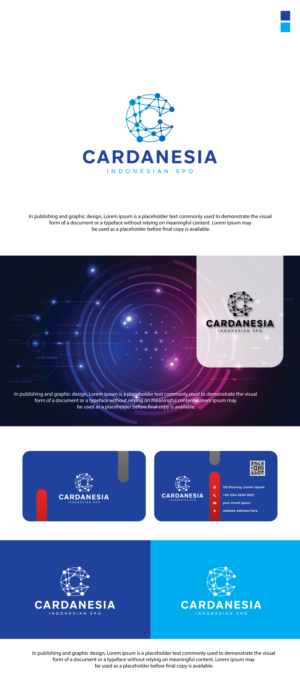 Logo Design by AnteMeridiem for Cardanesia | Design: #27234748