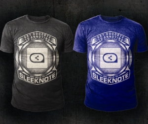 T-Shirt-Design von Milton Bhowmik für Sleeknote | Design #27252244