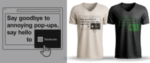 Sleeknote 2021 Merch | T-Shirt-Design von Al Pech