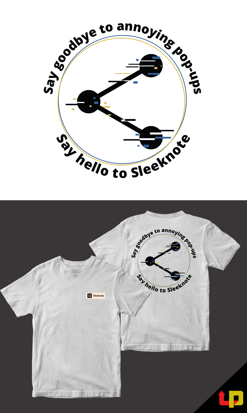 T-shirt Design by Uprinteez for Sleeknote | Design #27244644