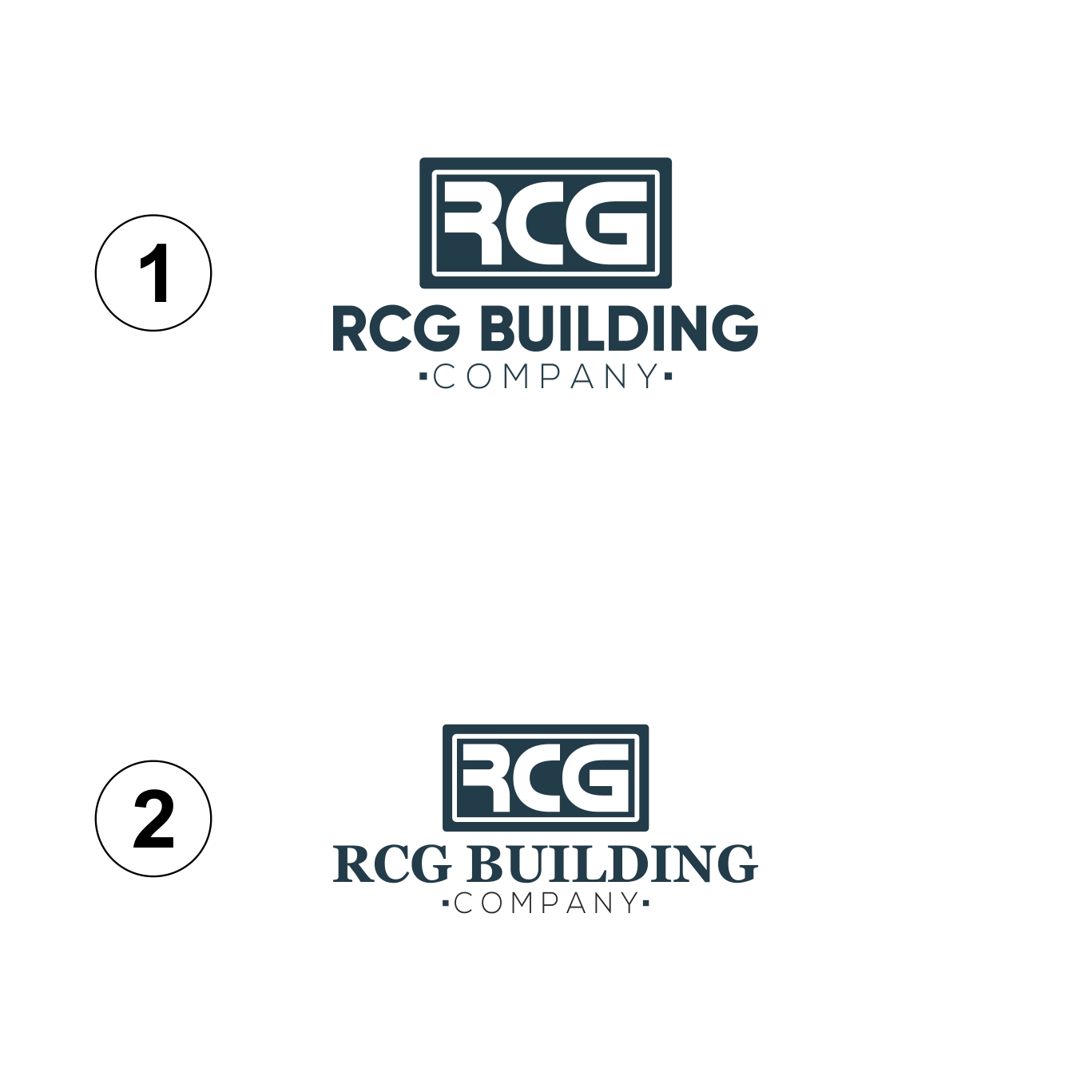 Logo Design by aidea19 for RCG Building Company | Design #27257048