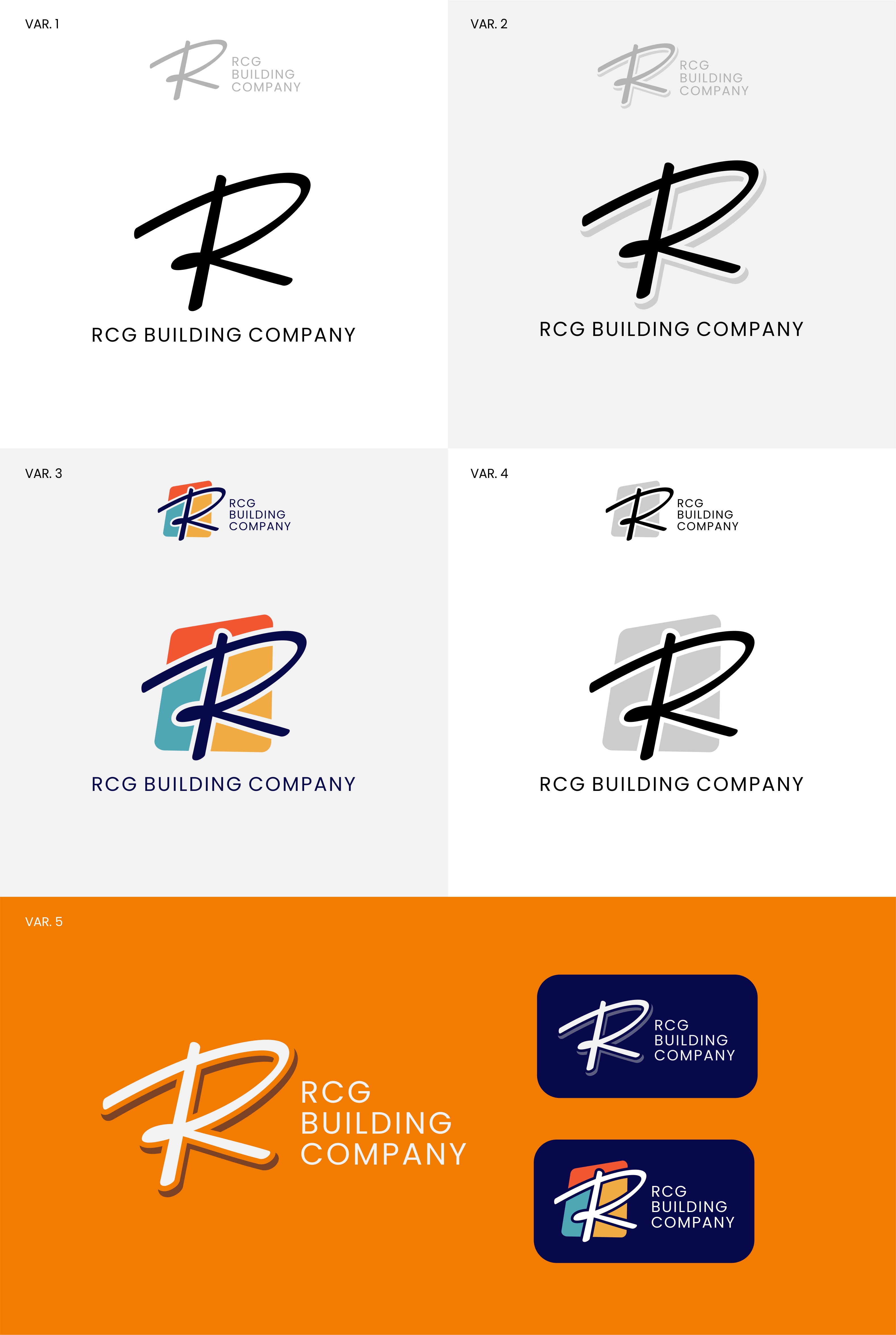Logo Design by Jeff_Riadi for RCG Building Company | Design #27237112