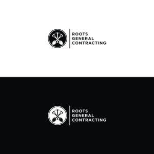 ROOTS General Contracting | Logo Design by LeaAus