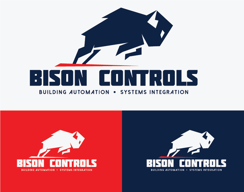 Logo-Design von Alice Black für Bison Controls, LLC | Design #27247107