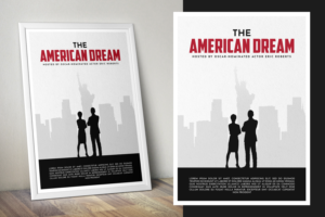 The American Dream (Poster Design ) for TV Show | Graphic Design by Graphic Storm