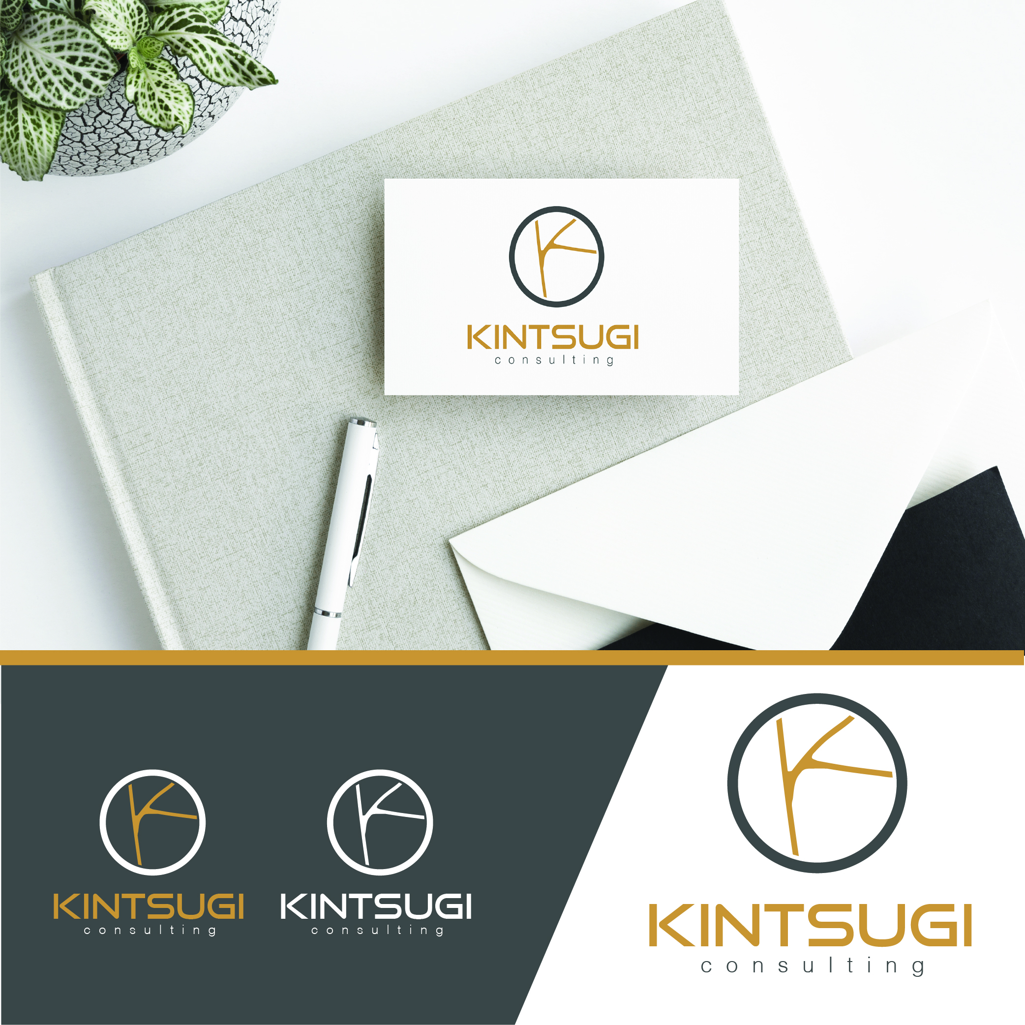 Logo Design by Rony Wibowo for Kintsugi Consulting | Design #27264404