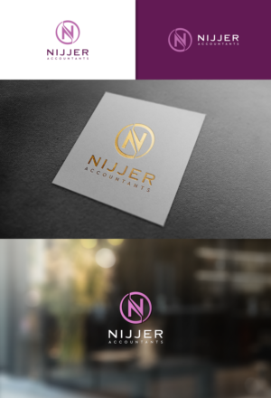Nijjer Accountants | Logo Design by Paperfox Designs