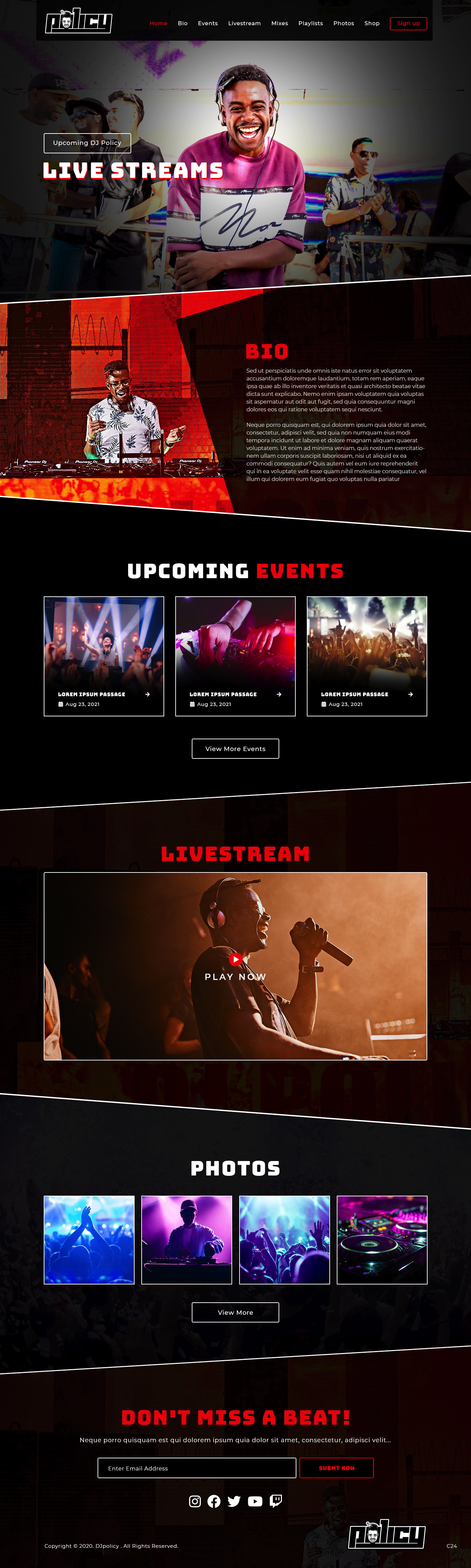 Web Design by pb for this project | Design #27246294