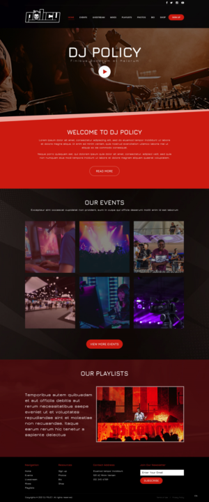 Web Design by pb for this project | Design: #27246295