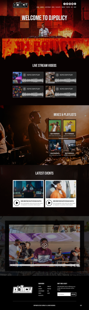 Web Design by pb for this project | Design: #27246297