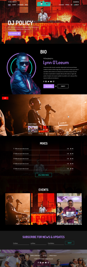 Web Design by pb for this project | Design: #27246302