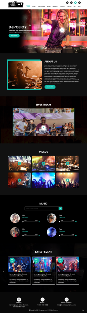 Web Design by pb for this project | Design: #27246303
