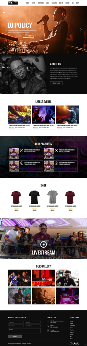 Web Design by pb for this project | Design: #27246304