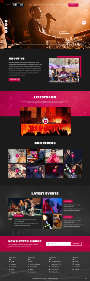 Web Design by pb for this project | Design: #27246305