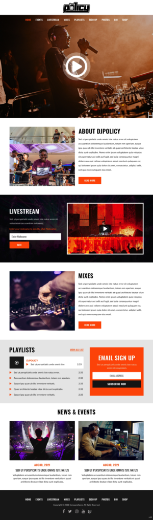Web Design by pb for this project | Design: #27246313