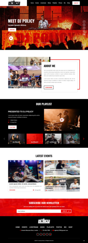 Web Design by pb for this project | Design: #27246314