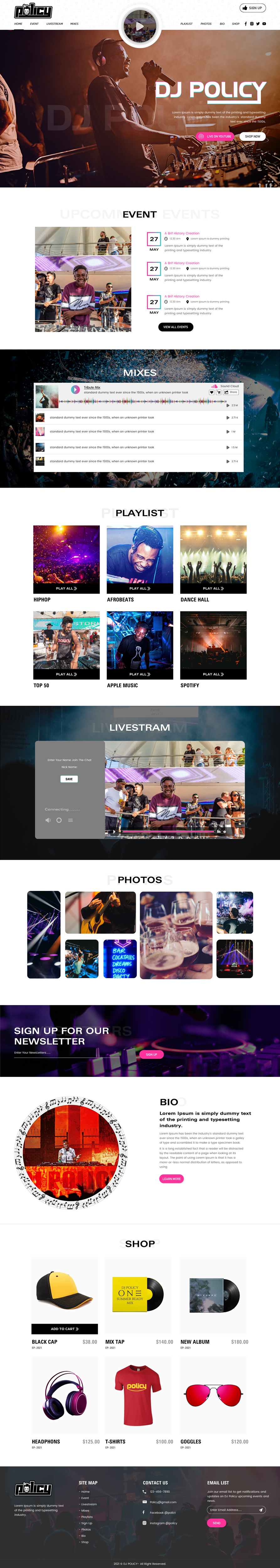 Web Design by rightway for this project | Design #27267909