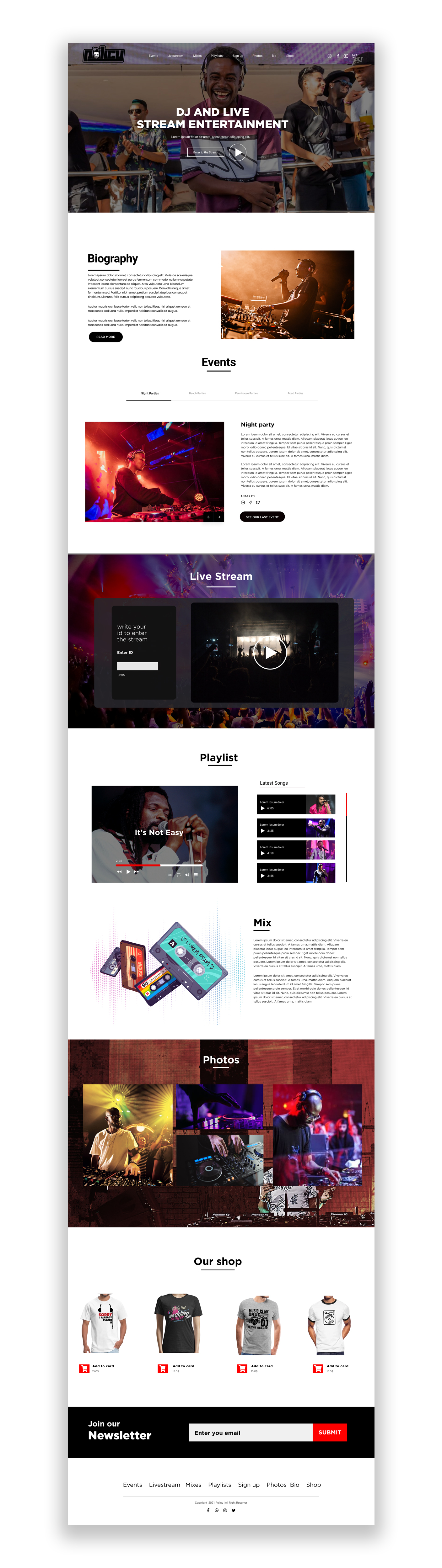 Web Design by Adeel Rahman for this project | Design #27250126
